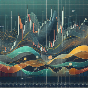 A detailed financial chart showing the short-term forecast for BTCUSD, XRPUSD, and ETHUSD for the week. The chart should have multiple lines, each representing one of the mentioned cryptocurrencies. Use distinct colors for each line - blue for BTCUSD, green for XRPUSD, and orange for ETHUSD. The X-axis should display the days of the week, while the Y-axis shows the varying currency rates. Also, incorporate data points, arrows indicating trends, and fluctuating curves on the chart to symbolize price variations. The background of the chart could be a subtle grid pattern.